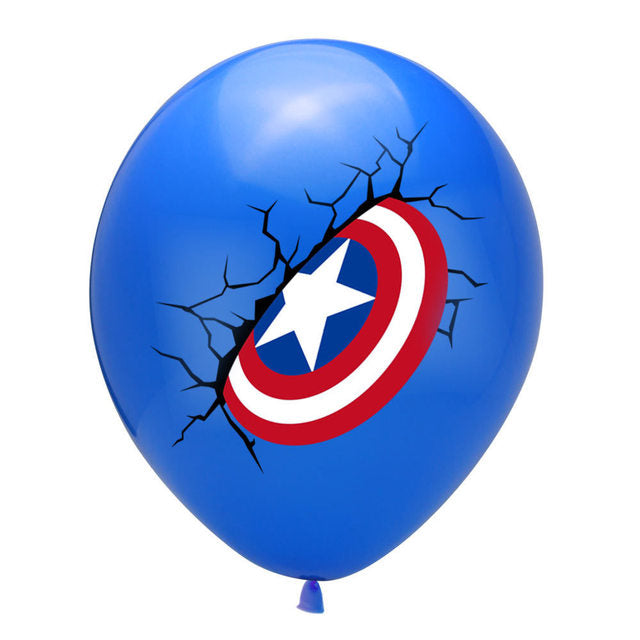 10pcs 12inch MARVEL Super Hero Spiderman Balloon