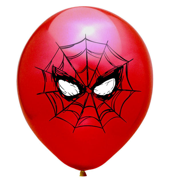 10pcs 12inch MARVEL Super Hero Spiderman Balloon