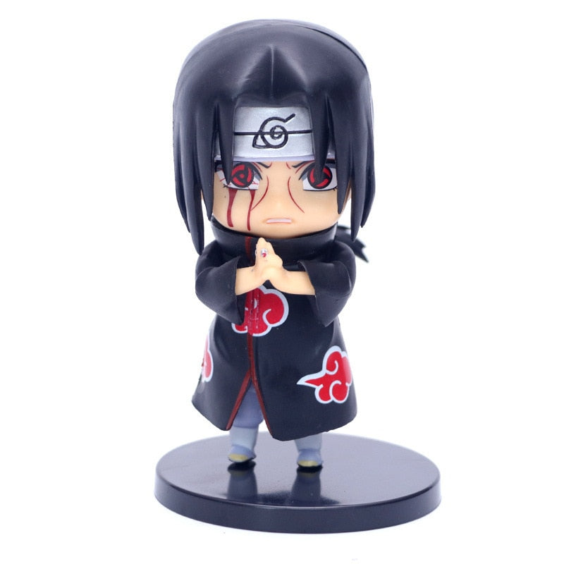 Naruto Figure Figurine Q Version Doll Model Toys Kakashi Itachi Naruto Anime Statue