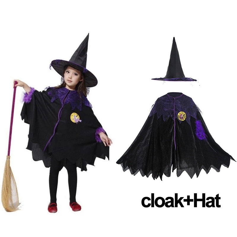 Girls Halloween Witch Costume