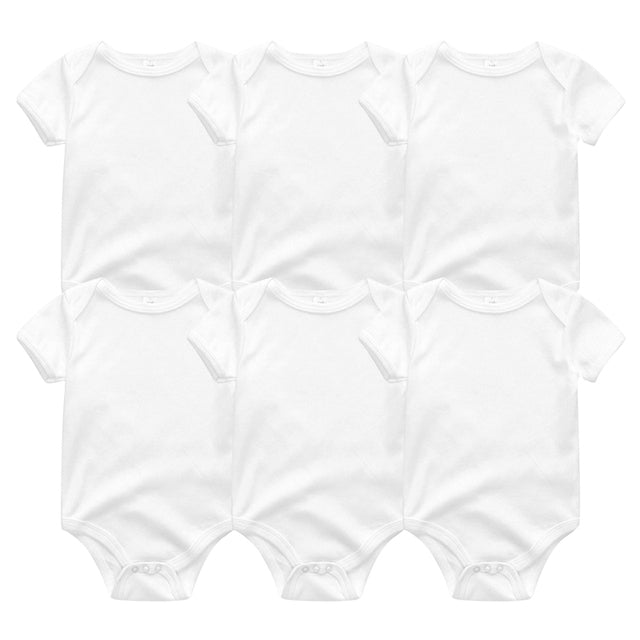 Newborn Cotton Outfits Jumpsuit 6Pcs/Lot Suit