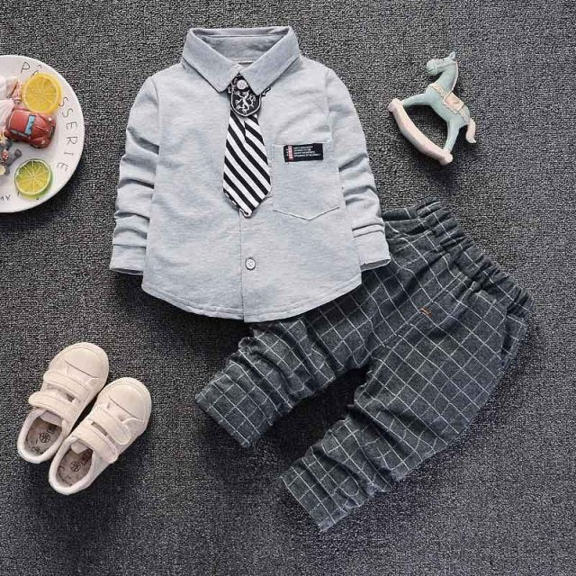 Autumn Spring Cotton Tracksuits Denim Set