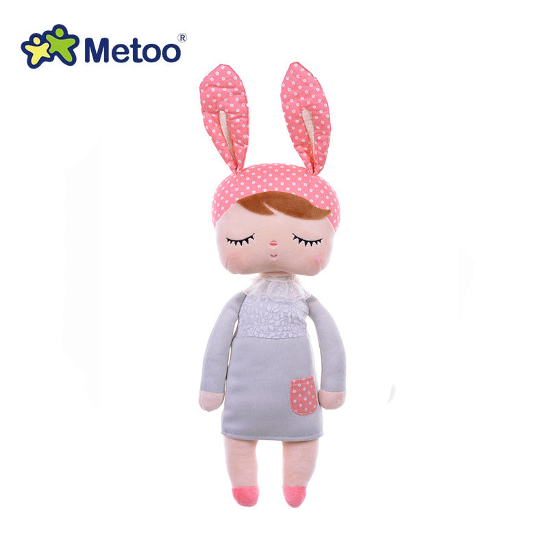 2 PCS Original Metoo Plush Toy Cute Rabbit Beautiful Angela Stuffed Doll