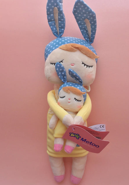 2 PCS Original Metoo Plush Toy Cute Rabbit Beautiful Angela Stuffed Doll