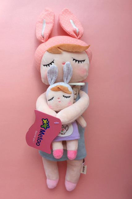 2 PCS Original Metoo Plush Toy Cute Rabbit Beautiful Angela Stuffed Doll