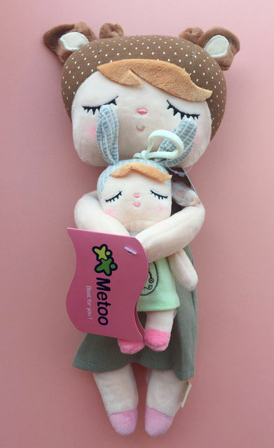 2 PCS Original Metoo Plush Toy Cute Rabbit Beautiful Angela Stuffed Doll