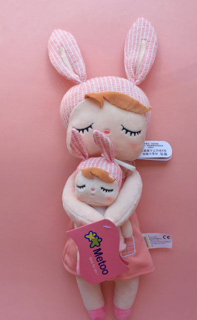 2 PCS Original Metoo Plush Toy Cute Rabbit Beautiful Angela Stuffed Doll