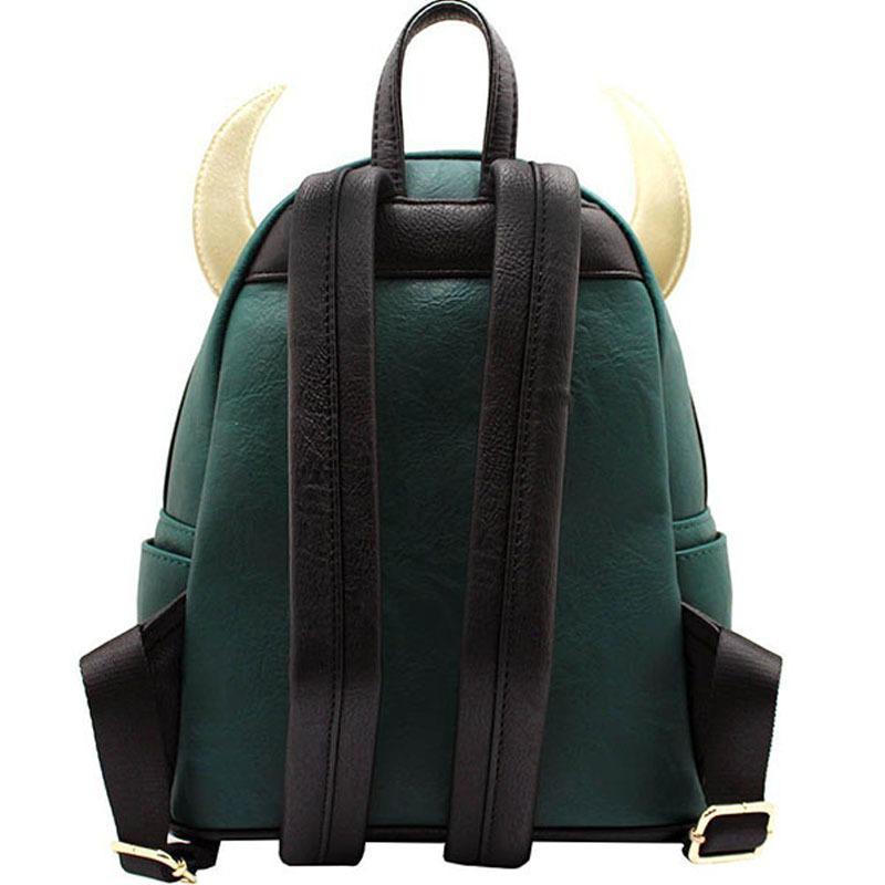 Disney Marvel Loki Thor Model PU leather Backpack