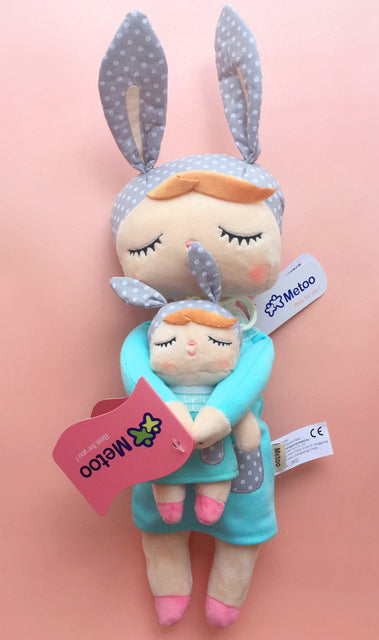 2 PCS Original Metoo Plush Toy Cute Rabbit Beautiful Angela Stuffed Doll