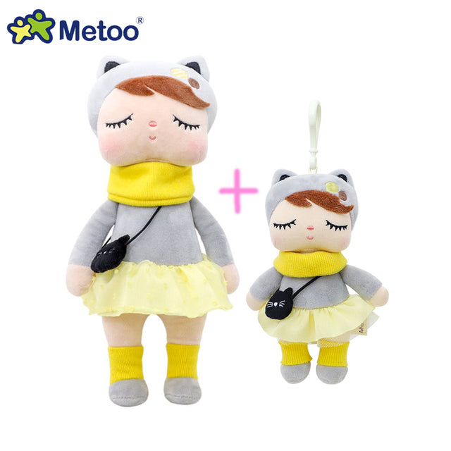 2 PCS Original Metoo Plush Toy Cute Rabbit Beautiful Angela Stuffed Doll