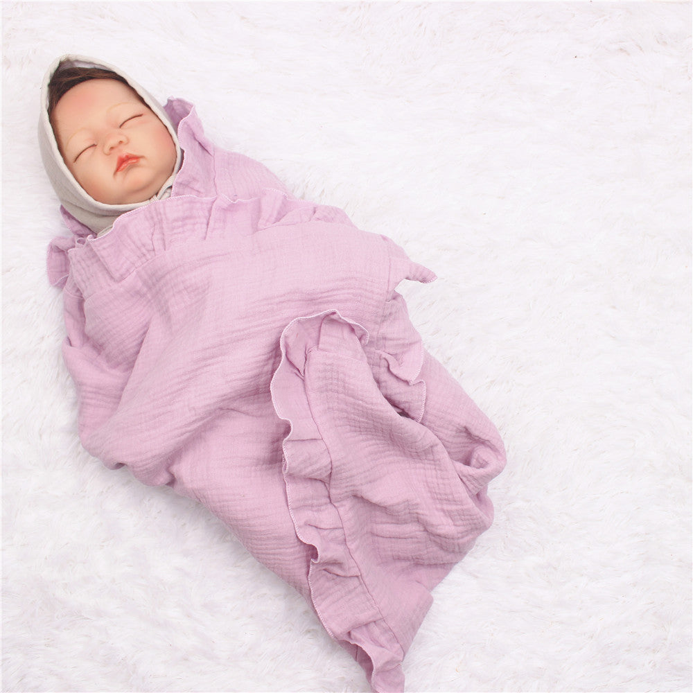 100% Organic 4 layer cotton swaddle blanket