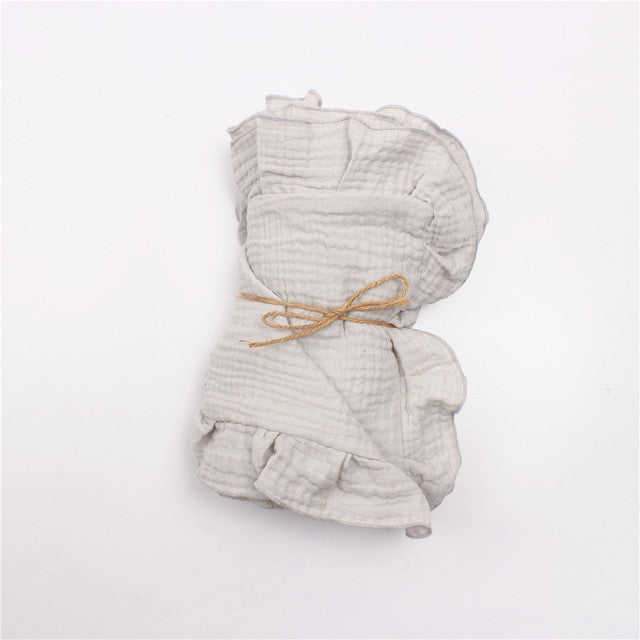 100% Organic 4 layer cotton swaddle blanket