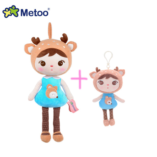 2 PCS Original Metoo Plush Toy Cute Rabbit Beautiful Angela Stuffed Doll