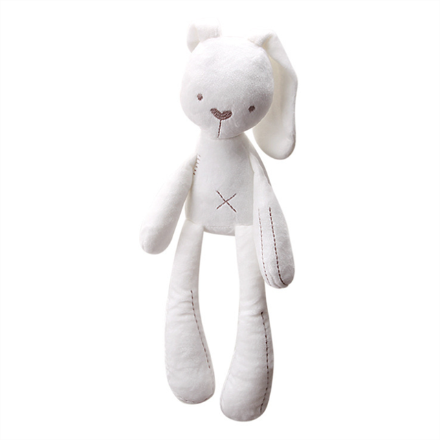 0-12 Month Elephant Toys Infant Kid Animal Hanging Ring Toy Sleeping Cute Rabbit Bed Stroller Plush Doll