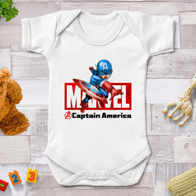 Marvel Superhero Summer Romper Jumpsuit