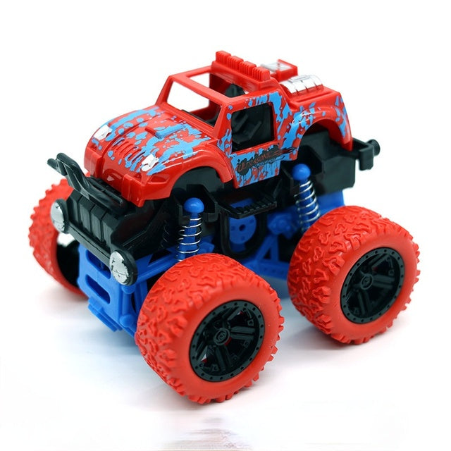 4 Wheels Monster Trucks Inertia Car