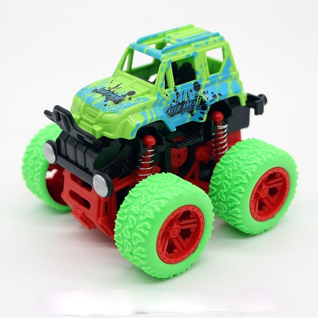 4 Wheels Monster Trucks Inertia Car