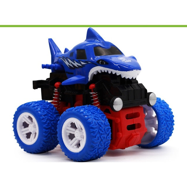 4 Wheels Monster Trucks Inertia Car