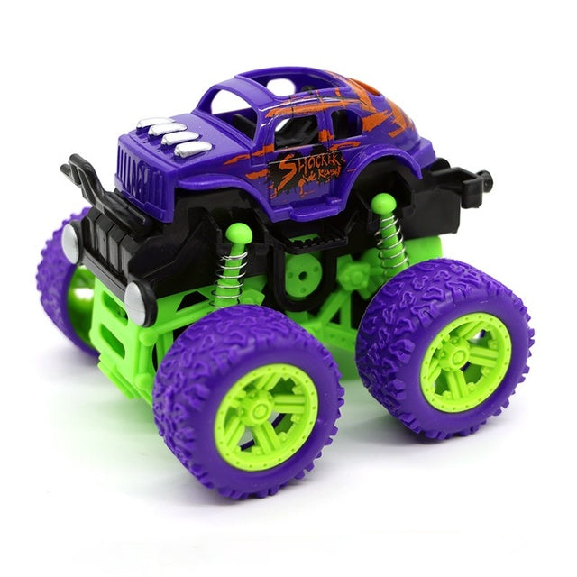 4 Wheels Monster Trucks Inertia Car