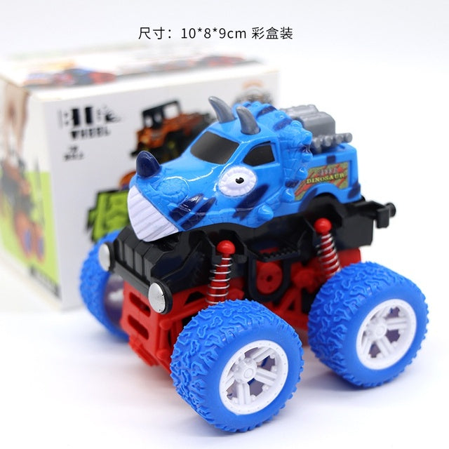 4 Wheels Monster Trucks Inertia Car