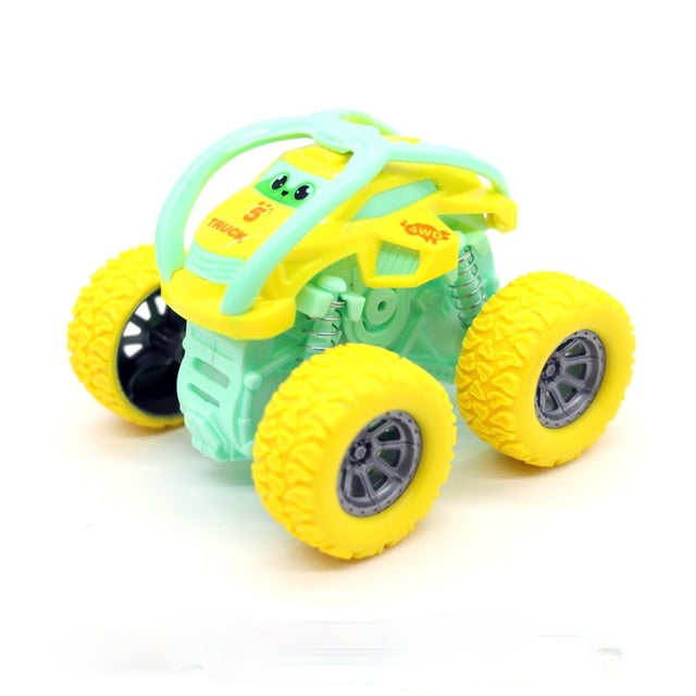 4 Wheels Monster Trucks Inertia Car