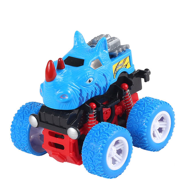 4 Wheels Monster Trucks Inertia Car