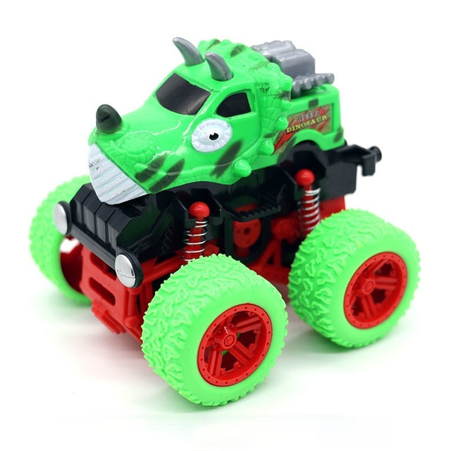 4 Wheels Monster Trucks Inertia Car