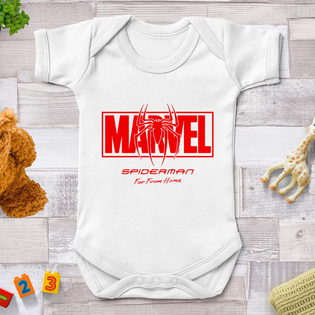 Marvel Printed Infant Bodysuit