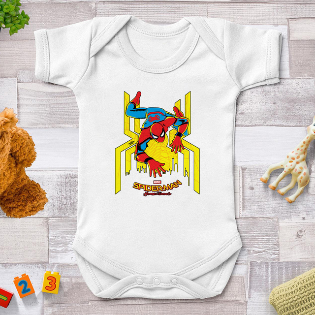 Marvel Printed Infant Bodysuit