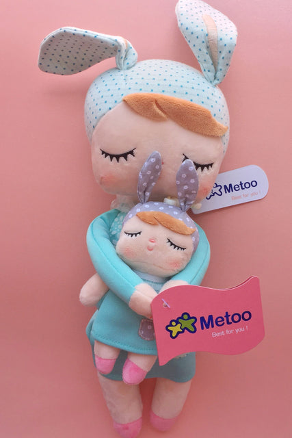 2 PCS Original Metoo Plush Toy Cute Rabbit Beautiful Angela Stuffed Doll