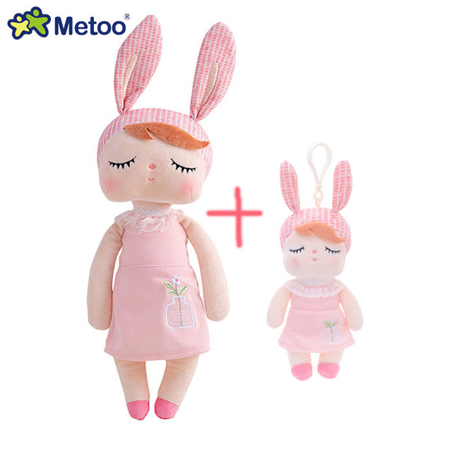 2 PCS Original Metoo Plush Toy Cute Rabbit Beautiful Angela Stuffed Doll