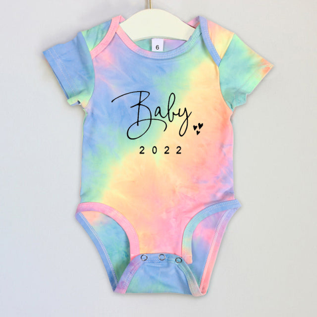 Baby Announcement 2022 Newborn Baby Bodysuits Romper