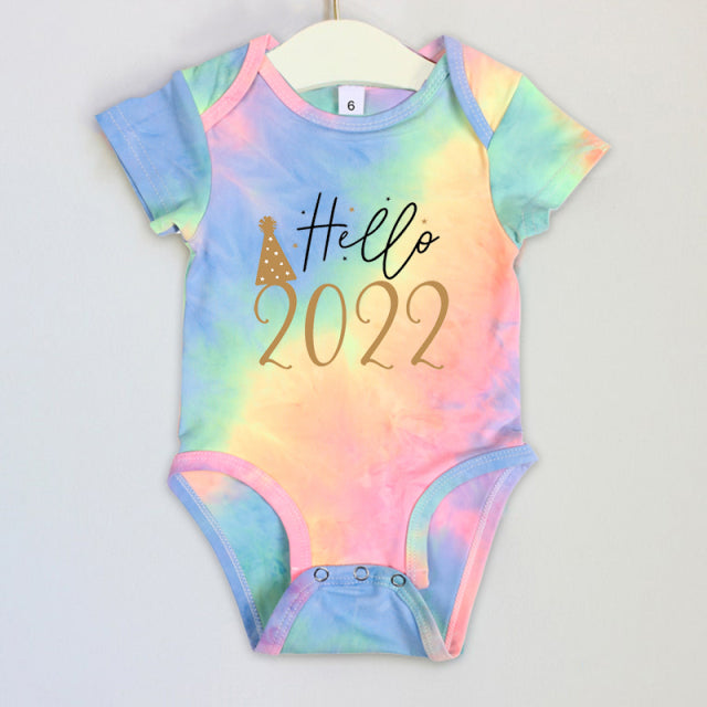 Baby Announcement 2022 Newborn Baby Bodysuits Romper