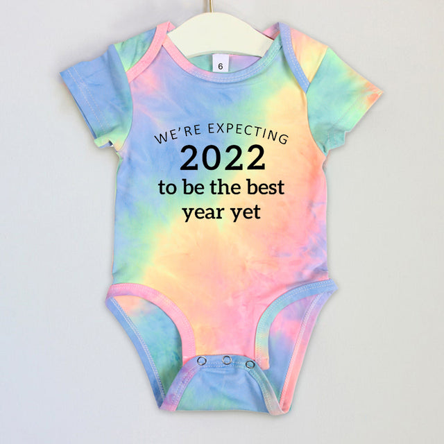 Baby Announcement 2022 Newborn Baby Bodysuits Romper