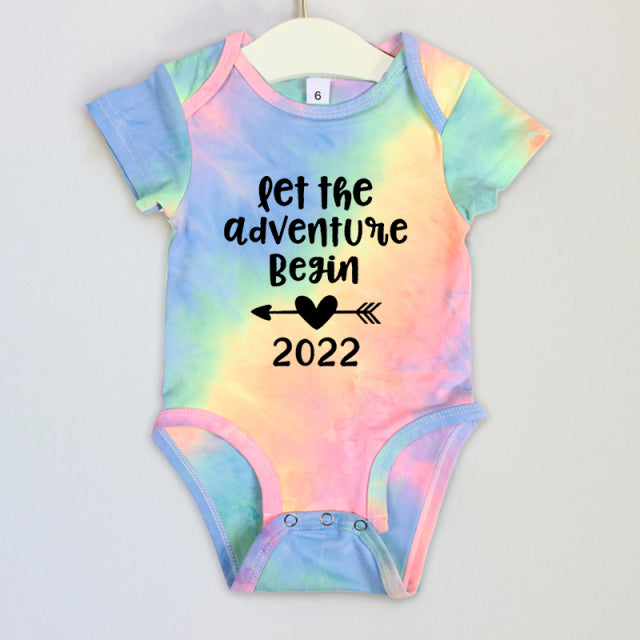 Baby Announcement 2022 Newborn Baby Bodysuits Romper