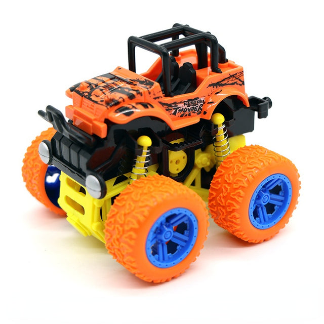 4 Wheels Monster Trucks Inertia Car