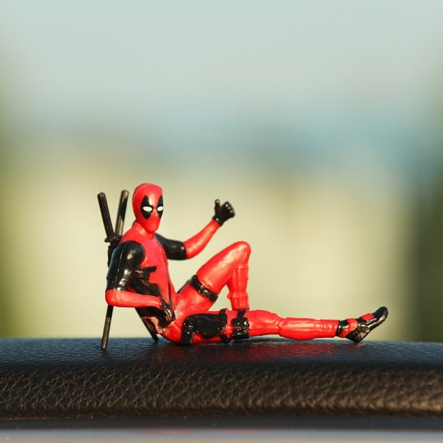 Marvel Deadpool Car Interior Decoration Mini Figure