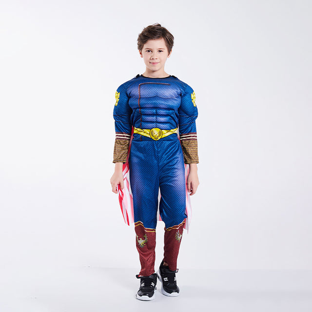 Marvel Avengers Children Halloween Costume Superhero Cosplay Costume with Mask