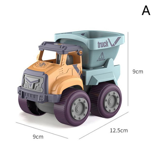 Kid Simulation Engineering Car Excavator Tractor Dump Truck