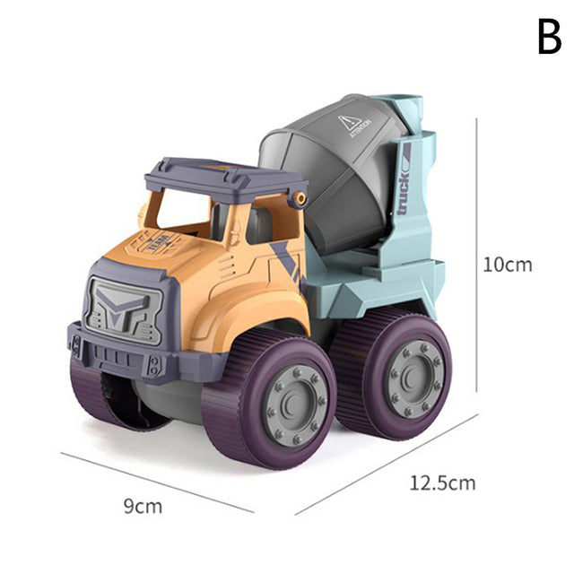 Kid Simulation Engineering Car Excavator Tractor Dump Truck