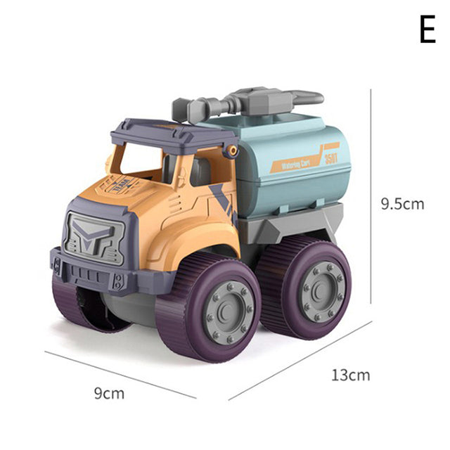 Kid Simulation Engineering Car Excavator Tractor Dump Truck