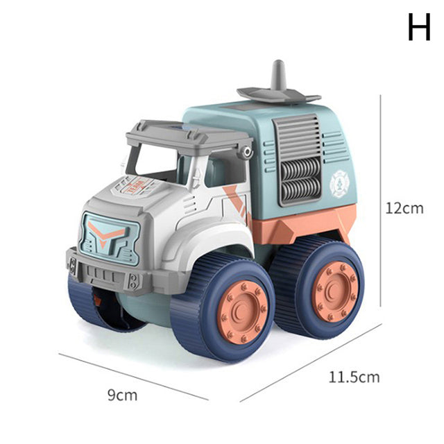 Kid Simulation Engineering Car Excavator Tractor Dump Truck