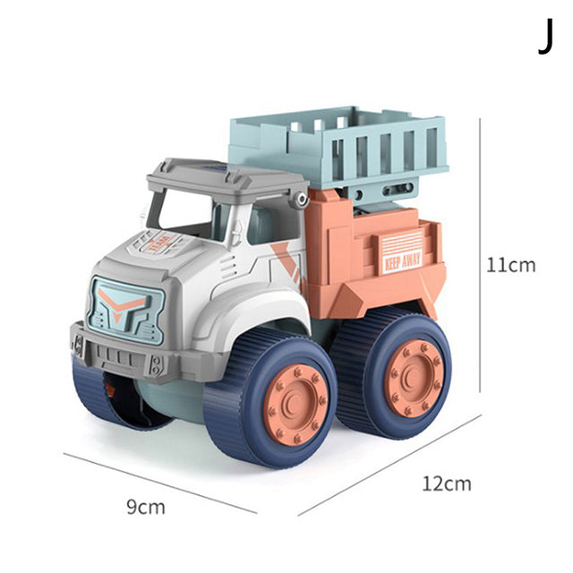 Kid Simulation Engineering Car Excavator Tractor Dump Truck