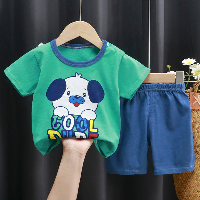 2022 Summer Kids Disney Mickey Mouse Clothes Sets