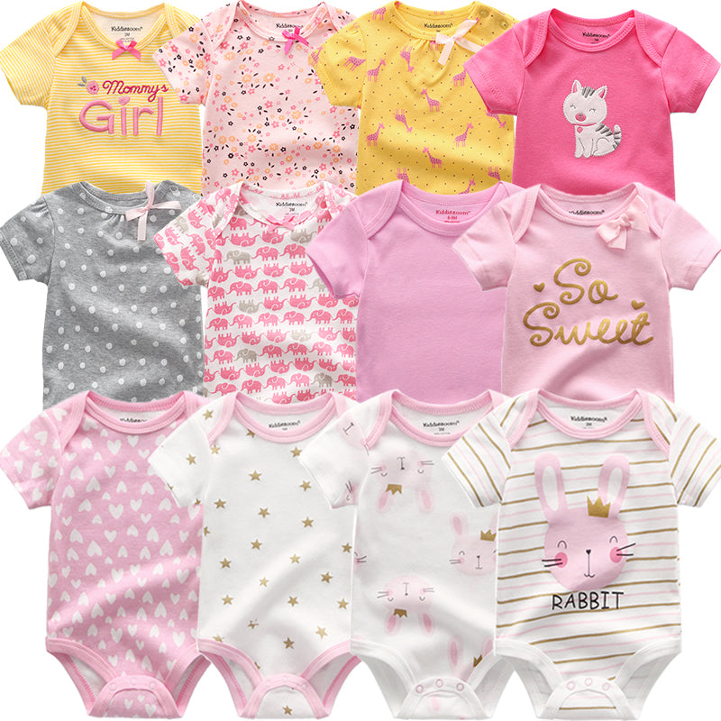 Newborn Cotton Outfits Jumpsuit 6Pcs/Lot Suit