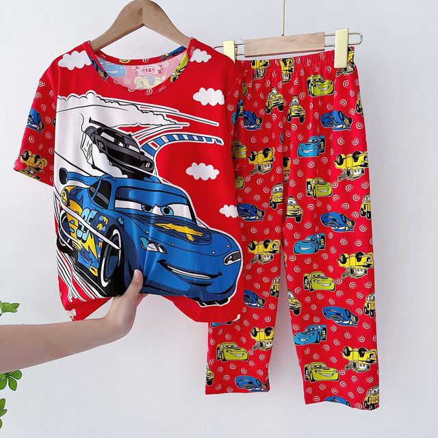 Mickey Minnie Marvel Spiderman Pajamas Set