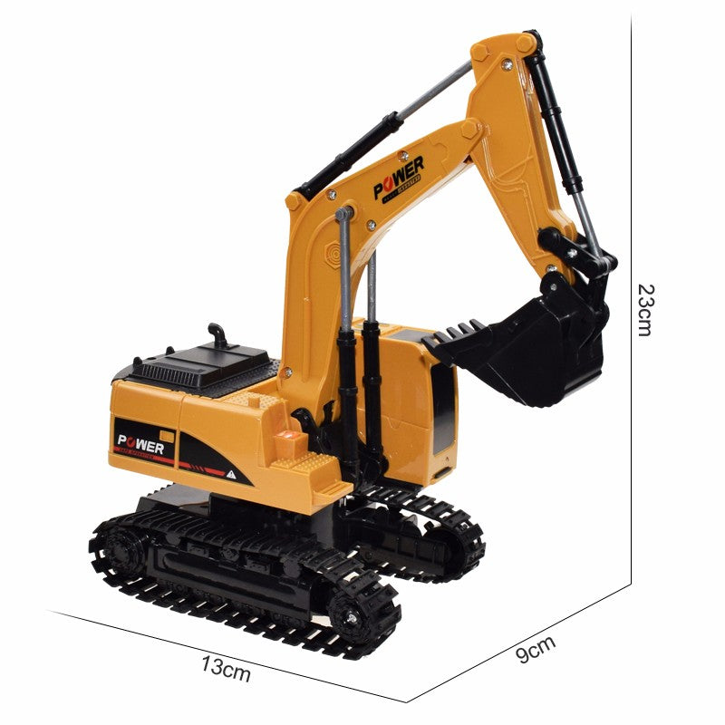 1:24 Remote Control Electric Excavator Toy Truck Vehicle