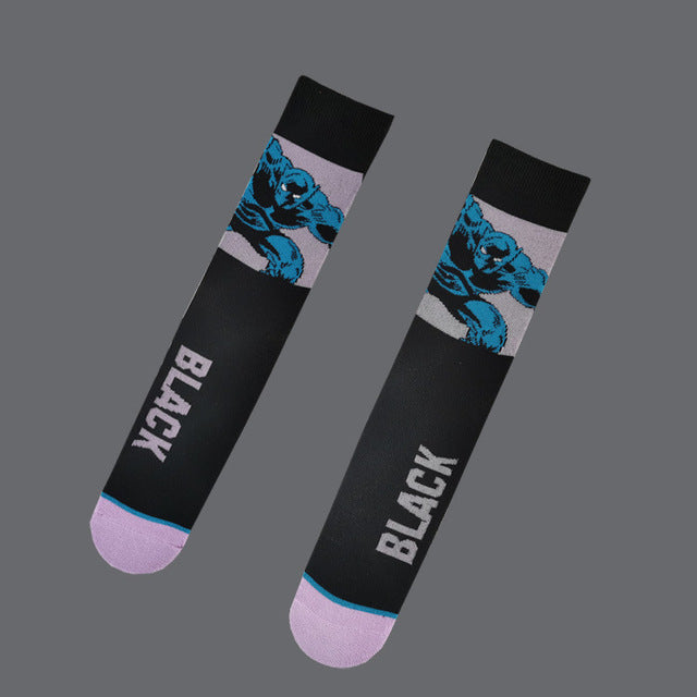 Marvel DC Cartoon Casual High Socks