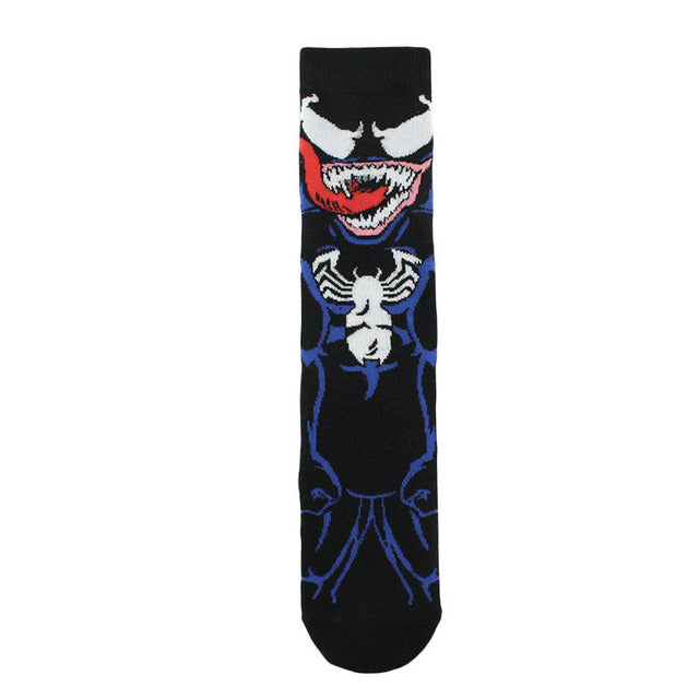 Marvel DC Cartoon Casual High Socks