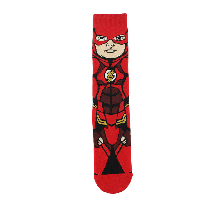 Marvel DC Cartoon Casual High Socks